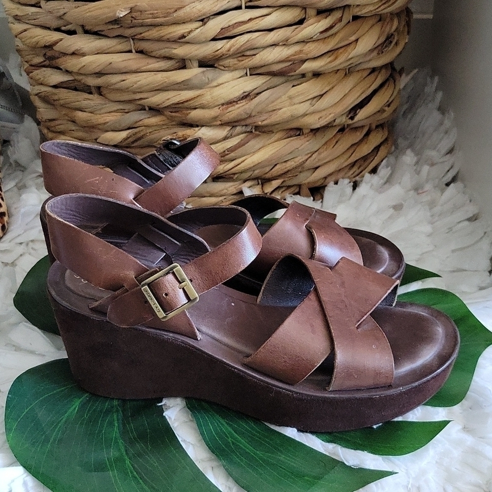 Kork-ease brown eva wedges Summer Shoes